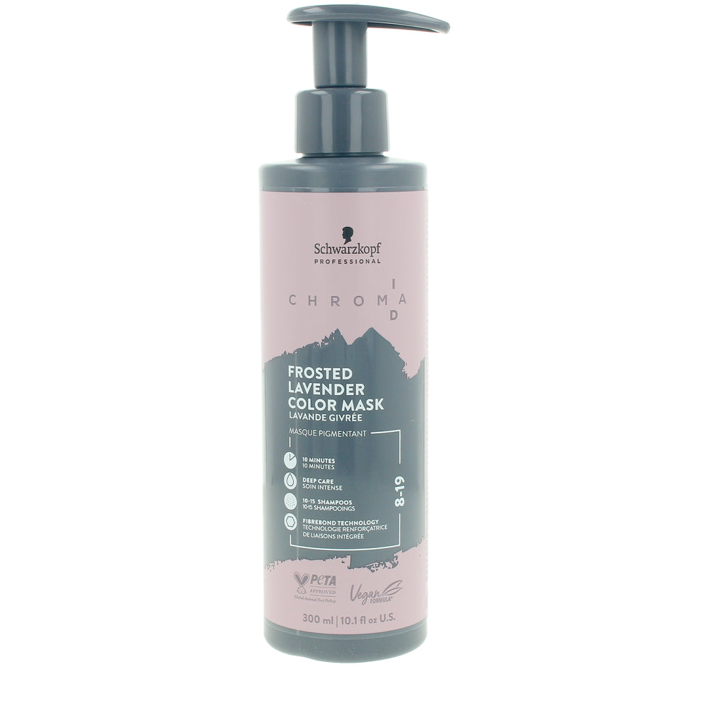 Máscara de cor de ligação CHROMA ID #8-19-Icy Lavender 300 ml
