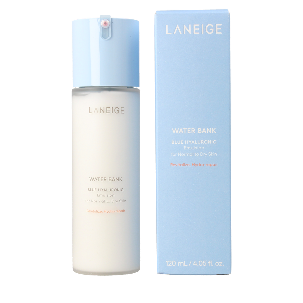 Emulsão hialurônica azul WATER BANK 120 ml