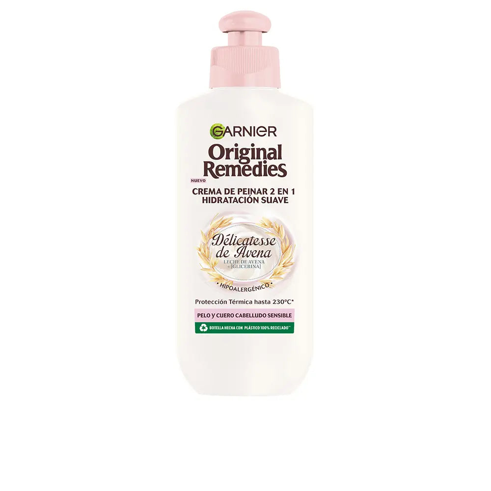 Creme modelador 2 em 1 ORIGINAL REMEDIES com aveia 200 ml