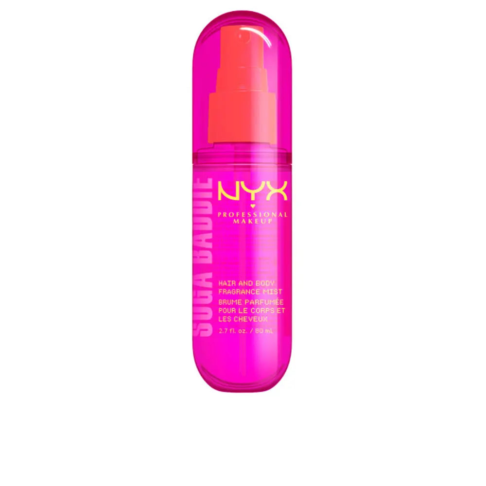NYX PROFESSIONAL MAKE UP-HAIR AND BODY body mist suga baddie 80 ml-DrShampoo - Perfumaria e Cosmética