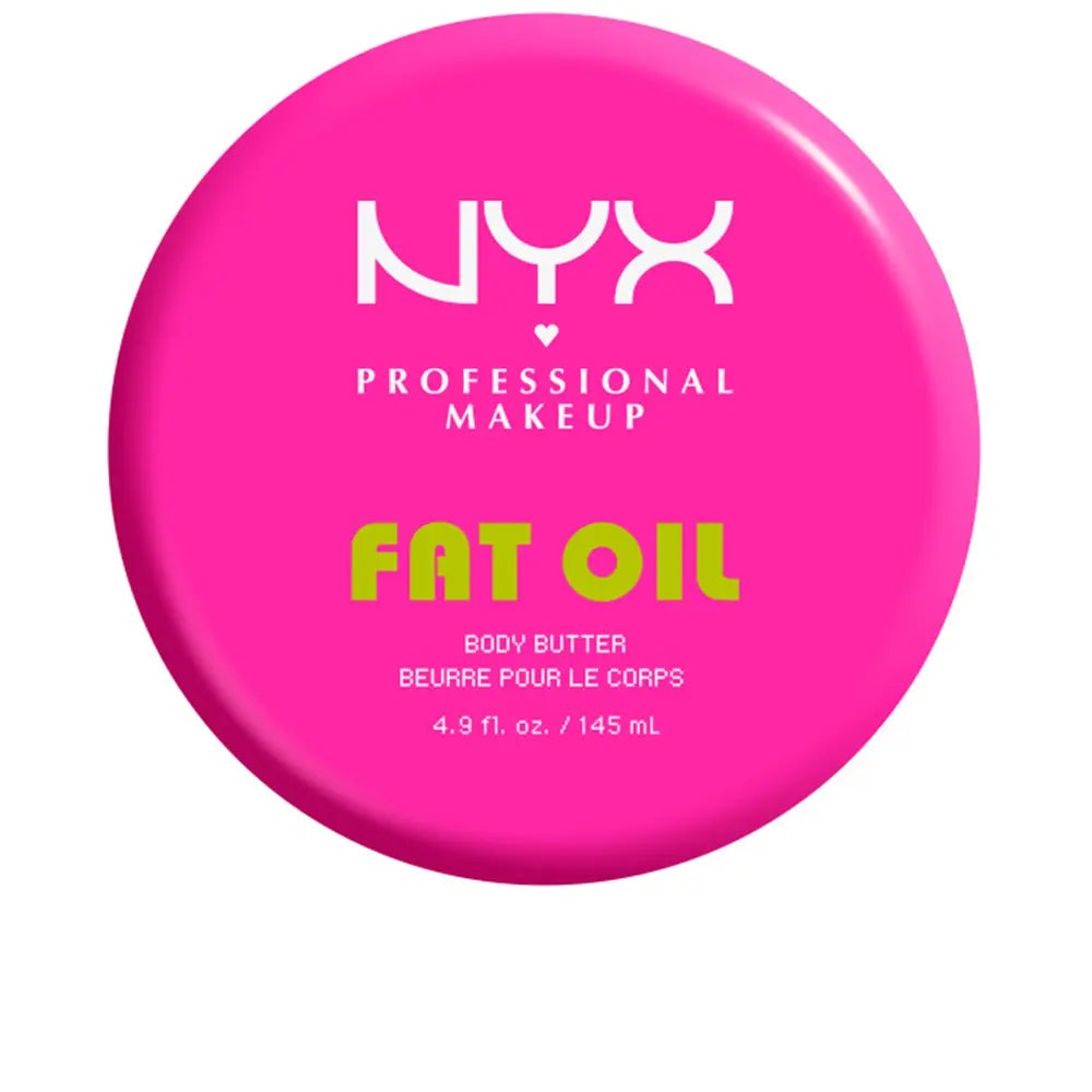 FAT OIL BODY butter transparent 145 ml