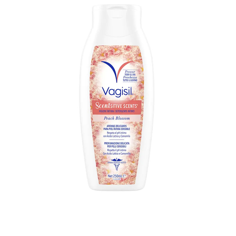 Higiene íntima diária com essências delicadas de flor de pêssego 250 ml