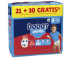 Calcinha fralda DODOT PANTS tamanho 8 +17 kg 31 u