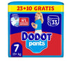 Calcinha fralda DODOT PANTS tamanho 7 +17 kg 33 u