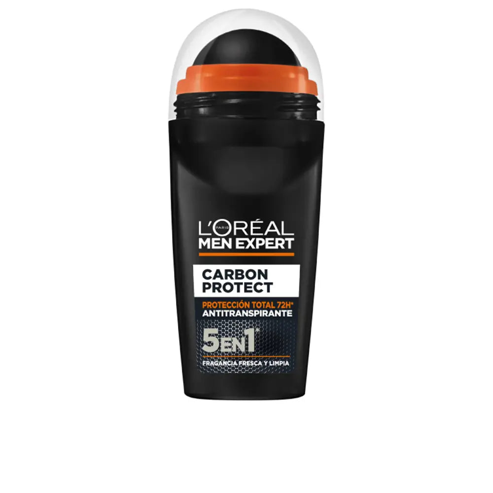 MEN EXPERT Desodorante antitranspirante roll-on Carbon Protect 50 ml