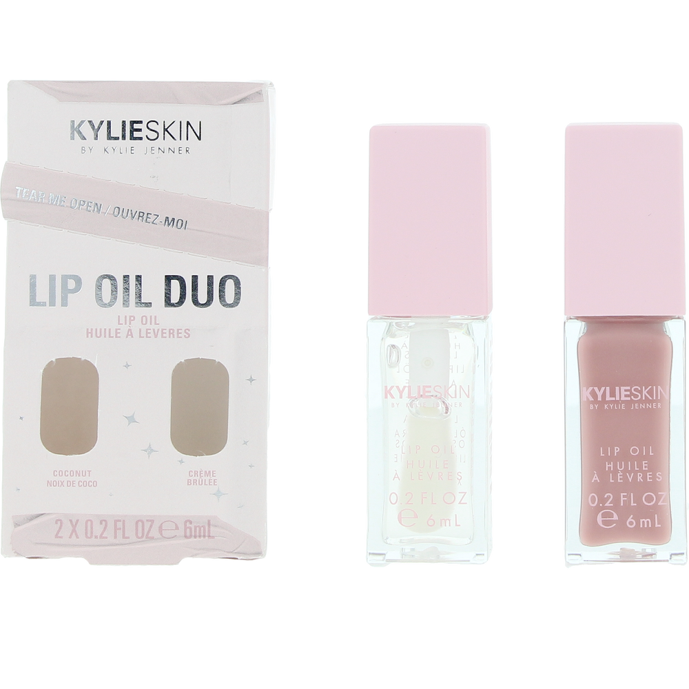 Kit Duo de Óleo Labial com Estojo (2 unidades)