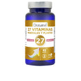 Comprimidos de 90 unidades com 27 vitaminas e minerais para energia e imunidade.