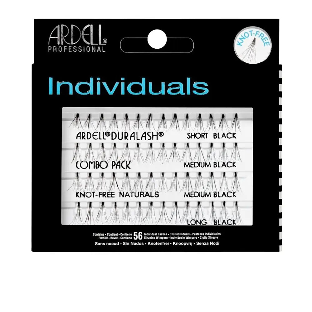 ARDELL INDIVIDUALS COMBO TRIO PACK fios naturais sem nós toque macio 56 u
