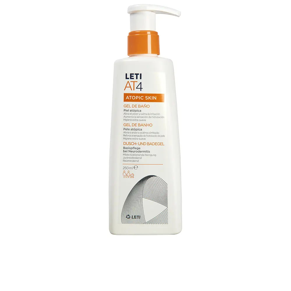 Gel de banho LETIAT4 para pele atópica 250 ml