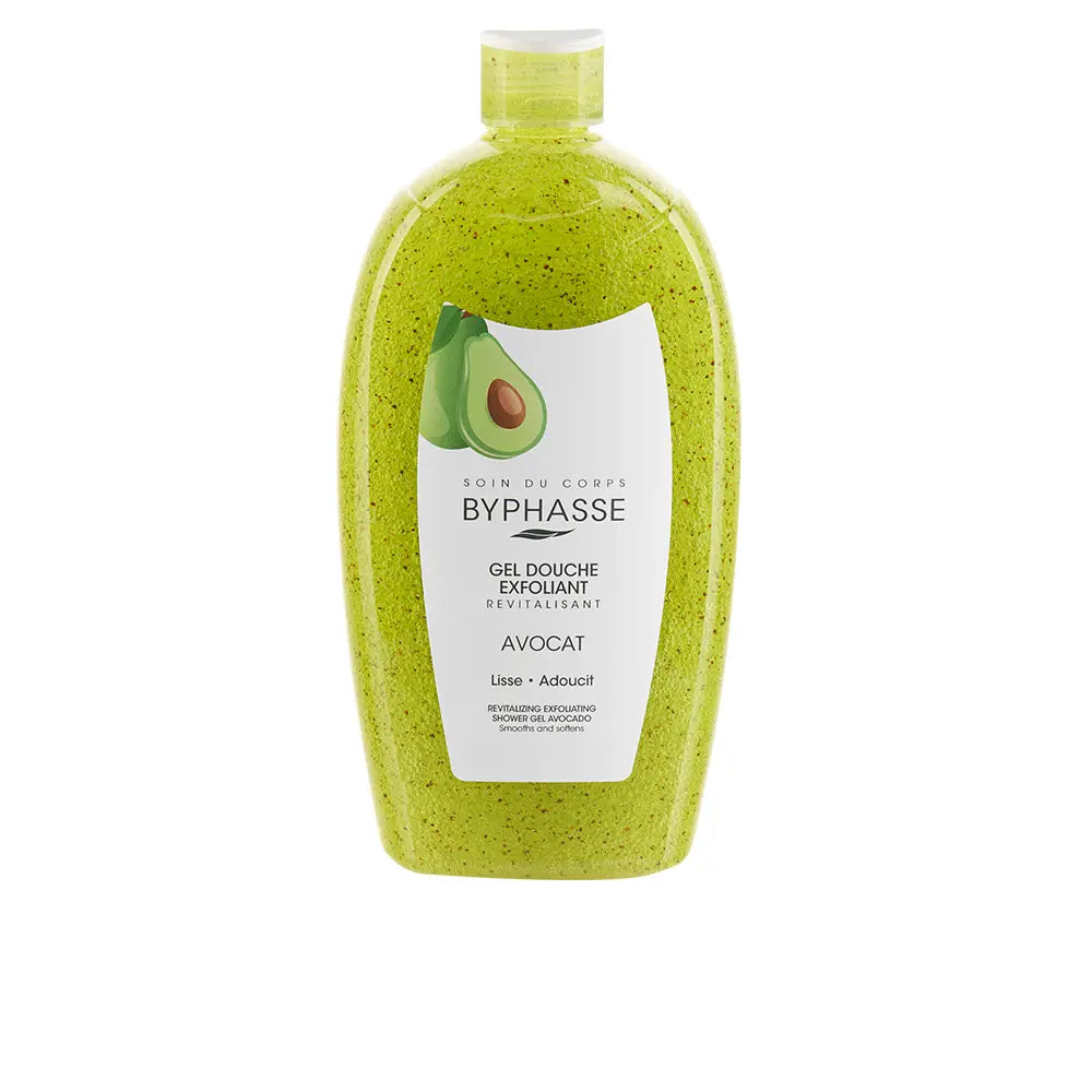 BYPHASSE-GEL DE DUCHA EXFOLIANTE aguacate 750 ml-DrShampoo - Perfumaria e Cosmética