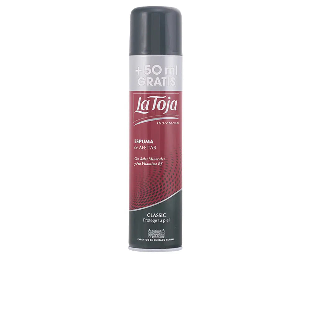 Espuma de barbear HYDROTHERMAL clássica em spray 250 + 50 ml