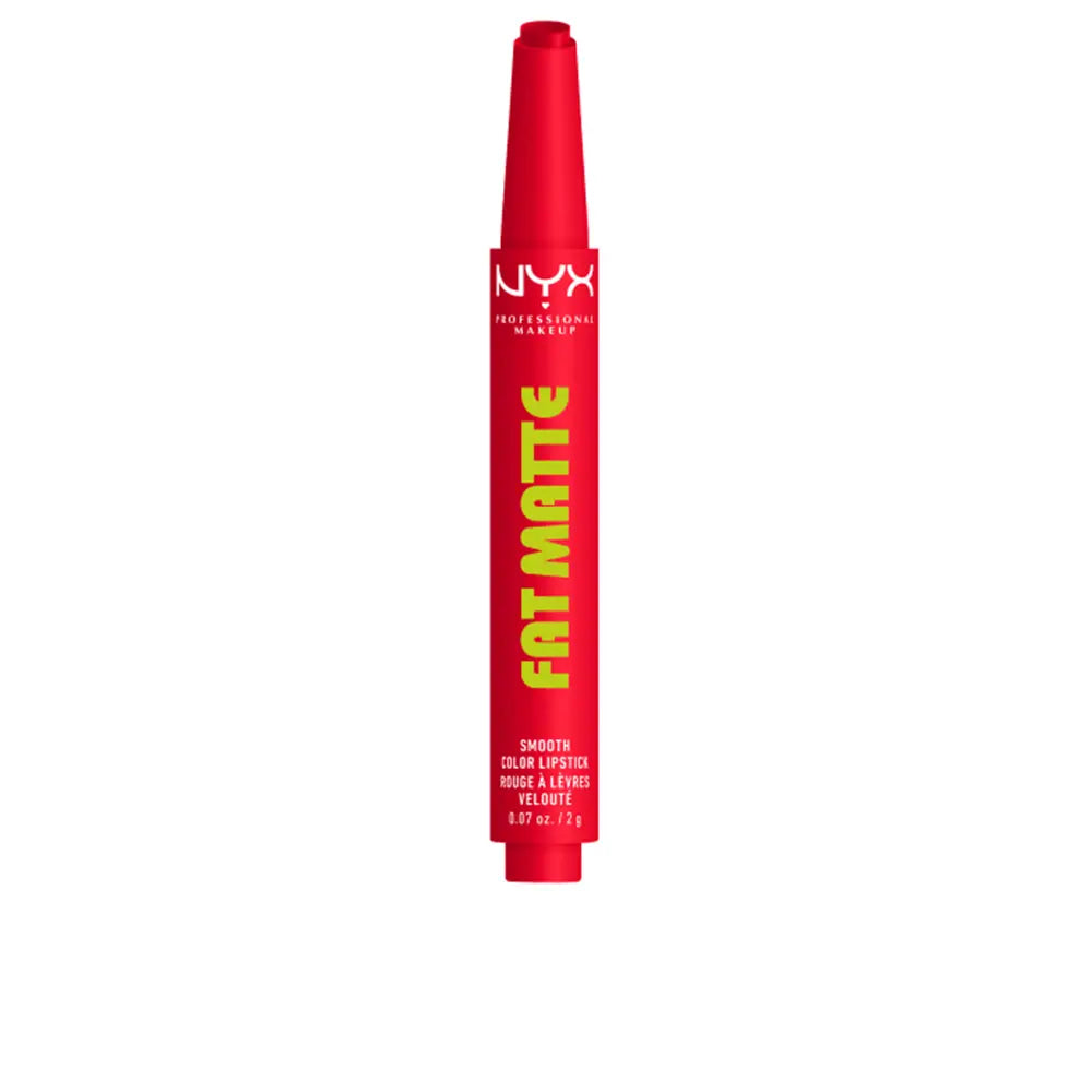 NYX PROFESSIONAL MAKE UP-Batom FAT MATTE #Fuzzy Flame 2 g-DrShampoo - Perfumaria e Cosmética