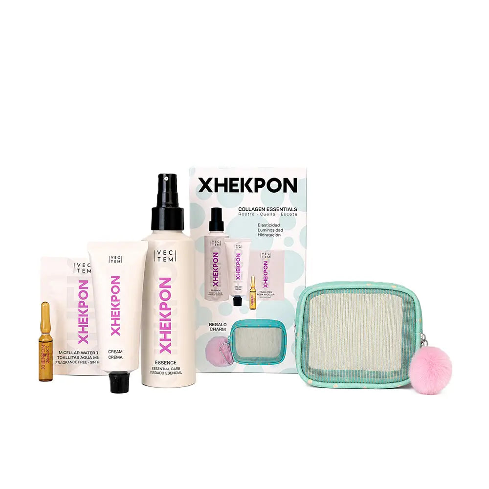 XHEKPON-Conjunto XHEKPON COLLAGEN ESSENTIALS de 5 peças-DrShampoo - Perfumaria e Cosmética