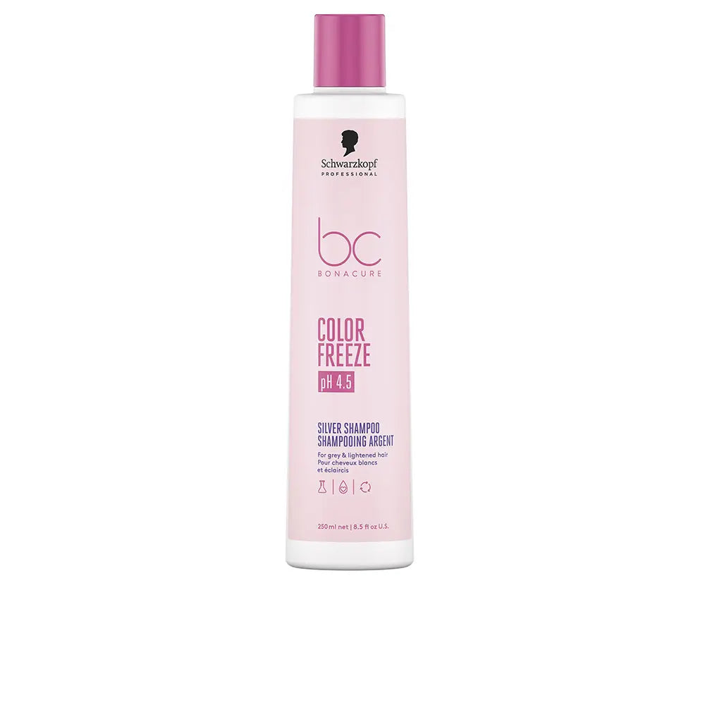 SCHWARZKOPF-Shampoo prateado BC COLOR FREEZE 250 ml-DrShampoo - Perfumaria e Cosmética