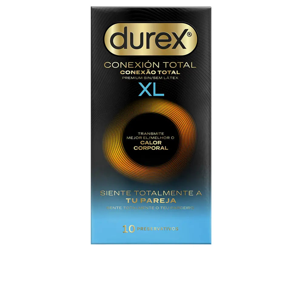 DUREX-CONEXÃO TOTAL XL 10 u-DrShampoo - Perfumaria e Cosmética