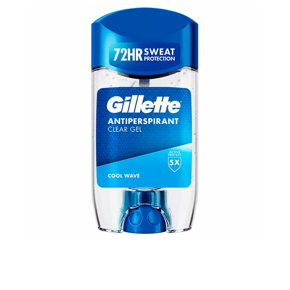 GILLETTE COOL WAVE desodorante gel transparente 70 ml