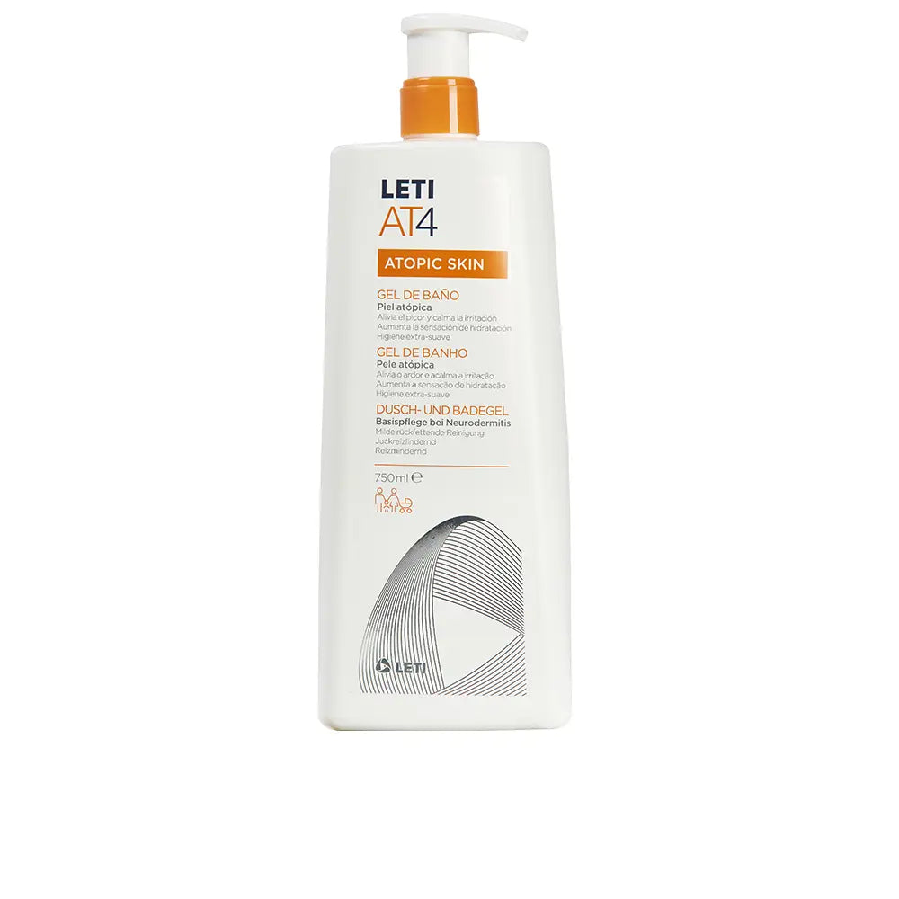 LETIAT4 ATOPIC SKIN gel de baño 750 ml