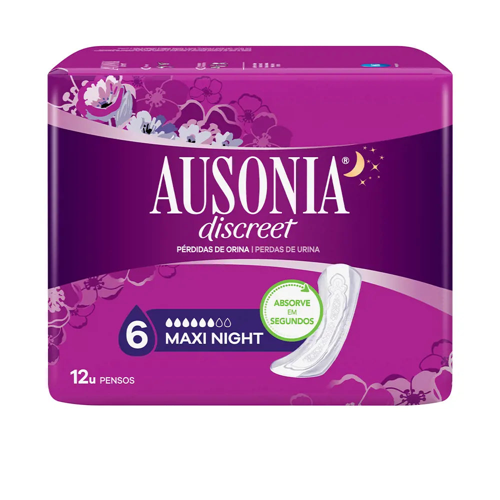 Absorventes para incontinência DISCREET Maxi 12 unidades