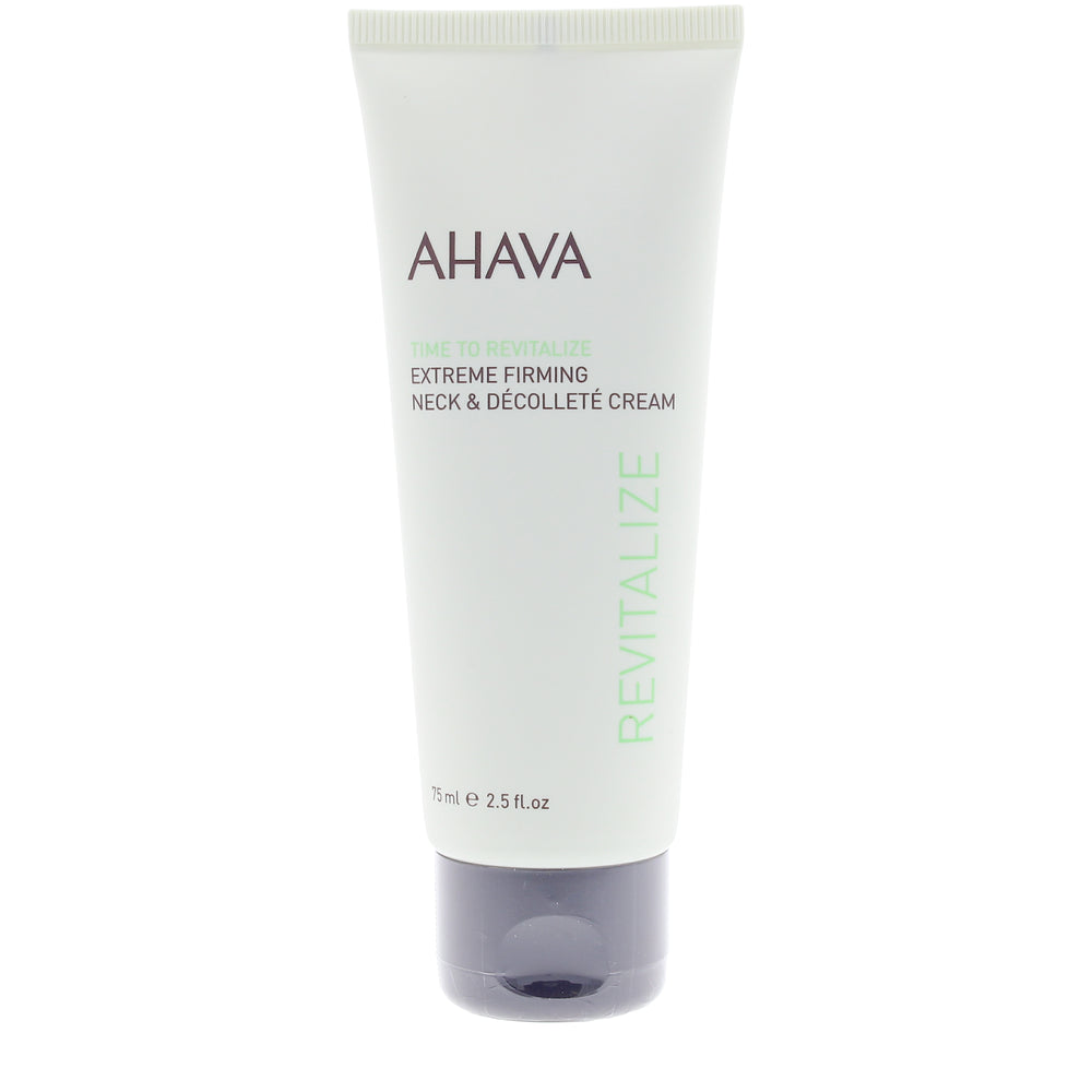 AHAVA-TIME TO REVITALIZE crema firmeza extrema cuello y escote 75 ml-DrShampoo - Perfumaria e Cosmética