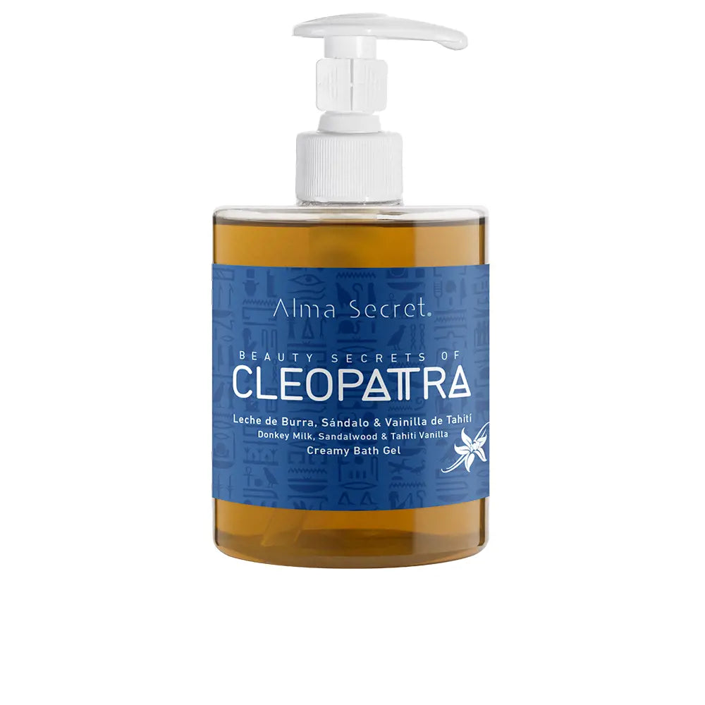 ALMA SECRET-Gel de banho de sândalo e baunilha do Tahiti Cleópatra 500 ml.-DrShampoo - Perfumaria e Cosmética