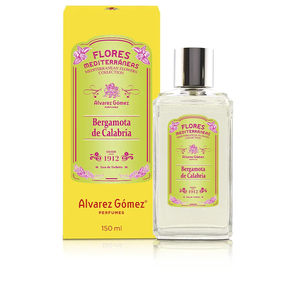 ALVAREZ GOMEZ-Alvarez Gomez Fragrâncias Mediterrâneas Bergamota 150ml.-DrShampoo - Perfumaria e Cosmética