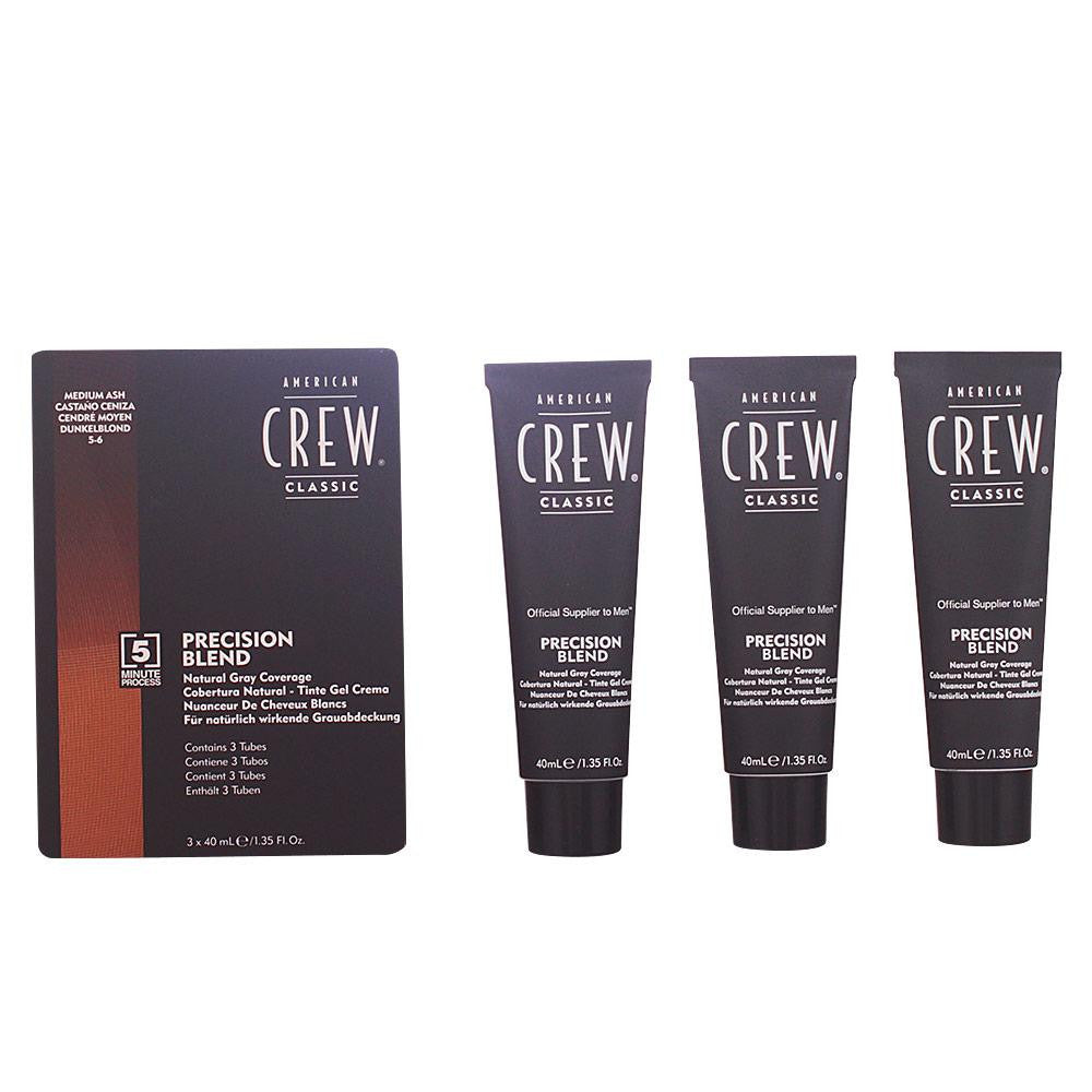 AMERICAN CREW-CONJUNTO DE MISTURA DE PRECISÃO 5 6 cinzas médias 3 unid.-DrShampoo - Perfumaria e Cosmética