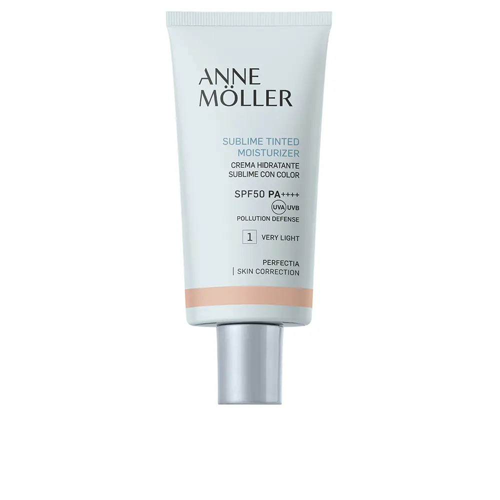 ANNE MÖLLER-Hidratante Sublime com Cor PERFECTIA FPS 50 #1 50ml-DrShampoo - Perfumaria e Cosmética