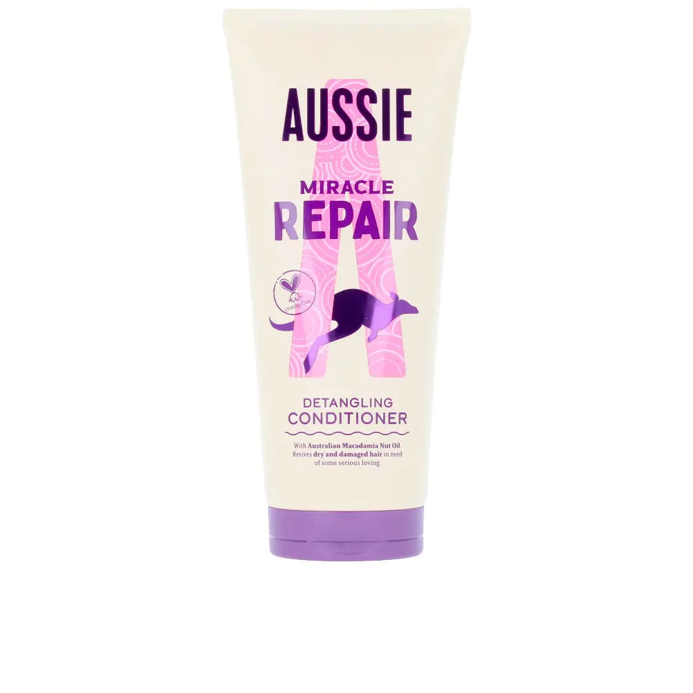 AUSSIE-Condicionador desembaraçante AUSSIE REPAIR MIRACLE 200 ml-DrShampoo - Perfumaria e Cosmética
