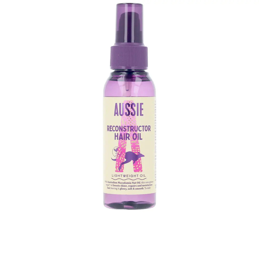 AUSSIE-Óleo capilar leve AUSSIE RECONSTRUCTOR 100 ml-DrShampoo - Perfumaria e Cosmética