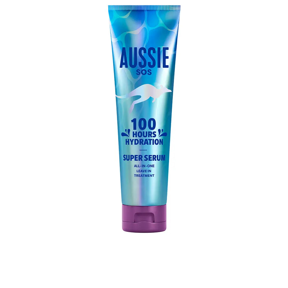 AUSSIE-SOS 100 HORAS HIDRATAÇÃO leave in super serum 160 ml.-DrShampoo - Perfumaria e Cosmética
