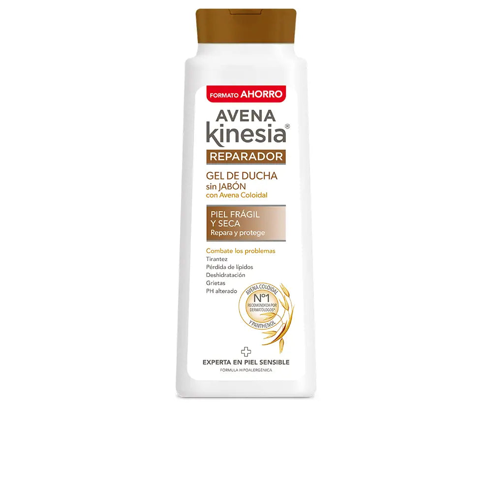 AVENA KINESIA-Gel de banho REPAIR sem sabão-DrShampoo - Perfumaria e Cosmética