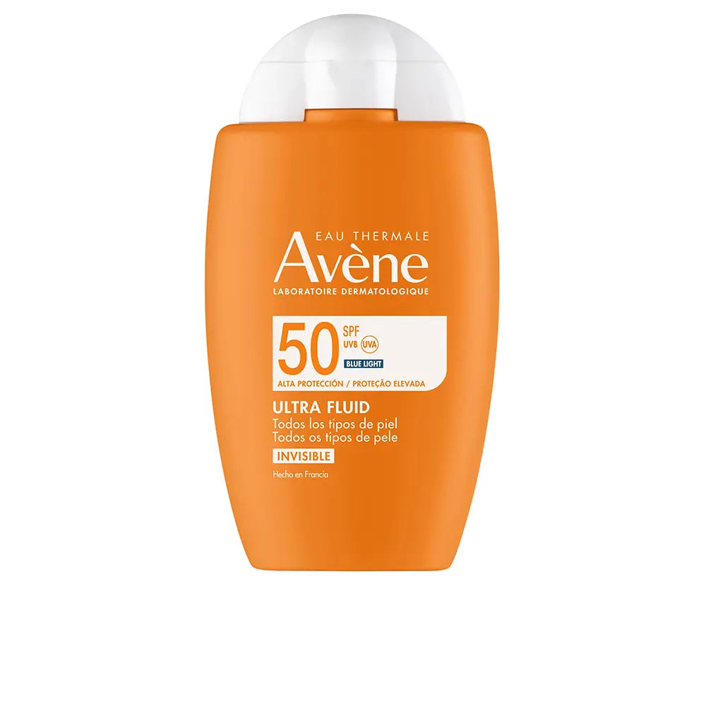 AVENE-FLUIDO ULTRA INVISÍVEL para pele sensível FPS 50 50 ml-DrShampoo - Perfumaria e Cosmética