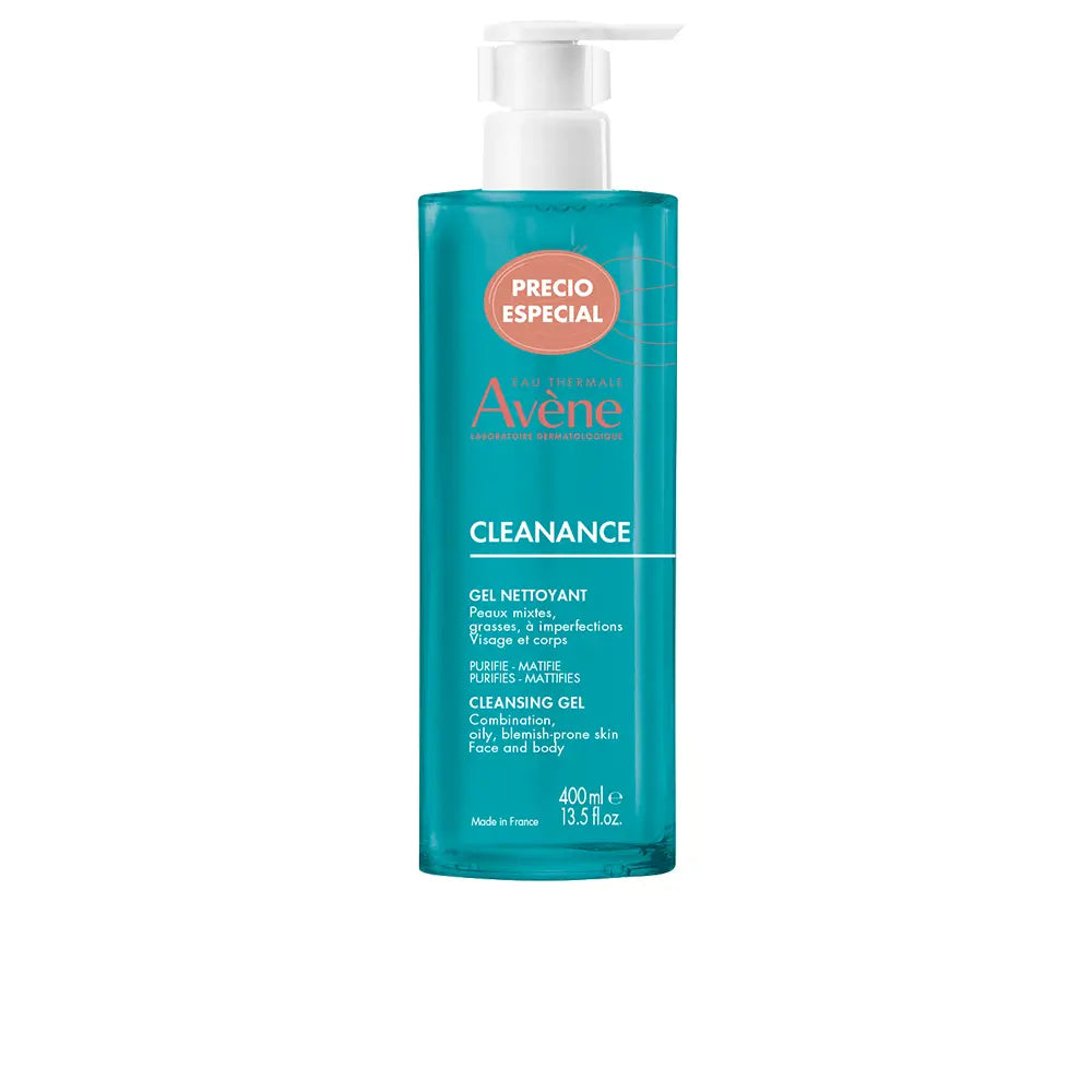 AVÈNE-Gel de limpeza CLEANANCE 400 ml-DrShampoo - Perfumaria e Cosmética