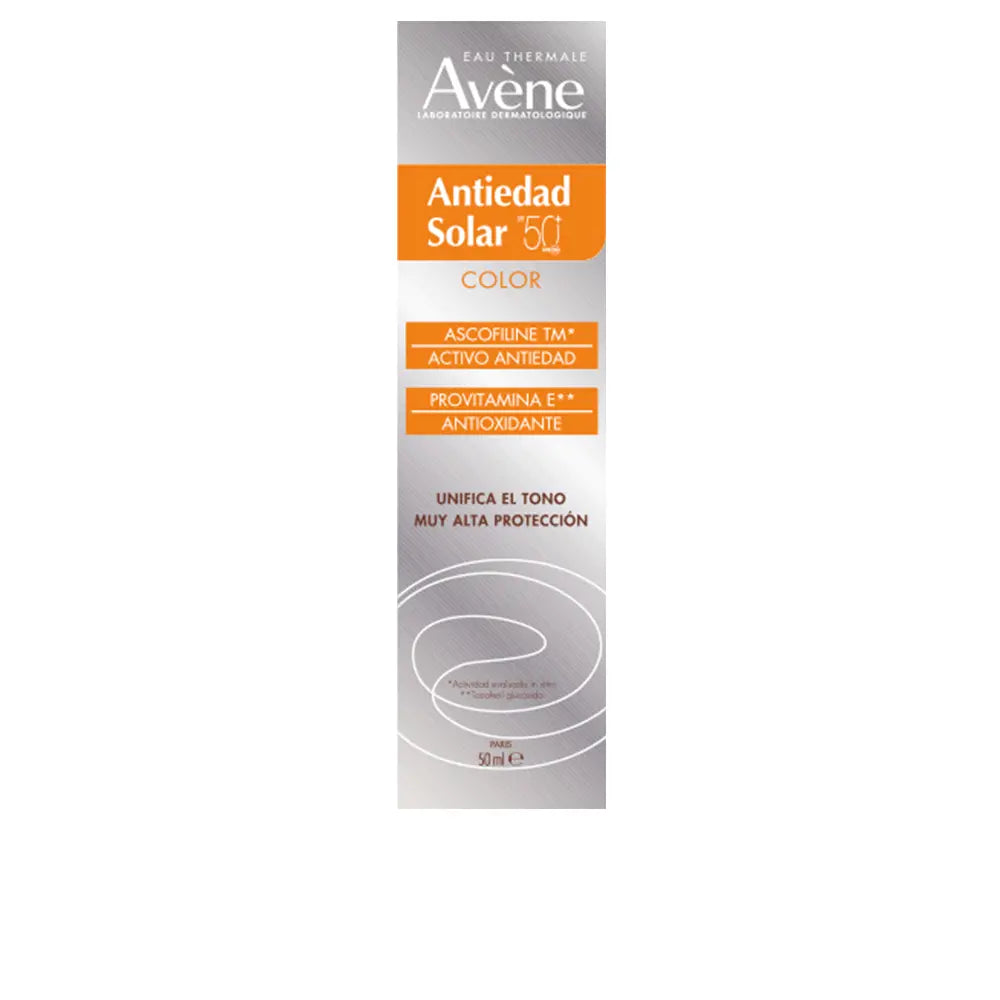 AVÈNE-SOLAIRE HAUTE PROTECTION antiedad color SPF50+ 50 ml-DrShampoo - Perfumaria e Cosmética