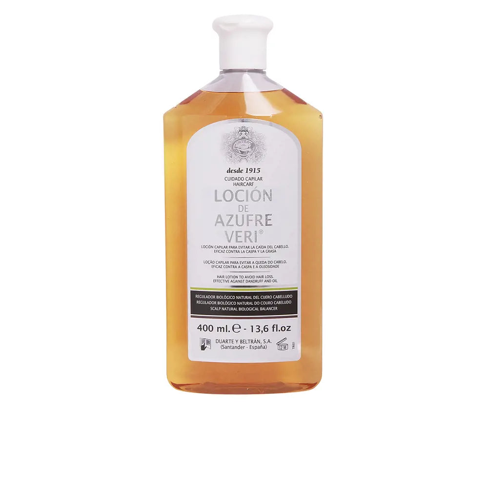 AZUFRE VERI-SULFUR VERI loção anti-queda 400 ml-DrShampoo - Perfumaria e Cosmética