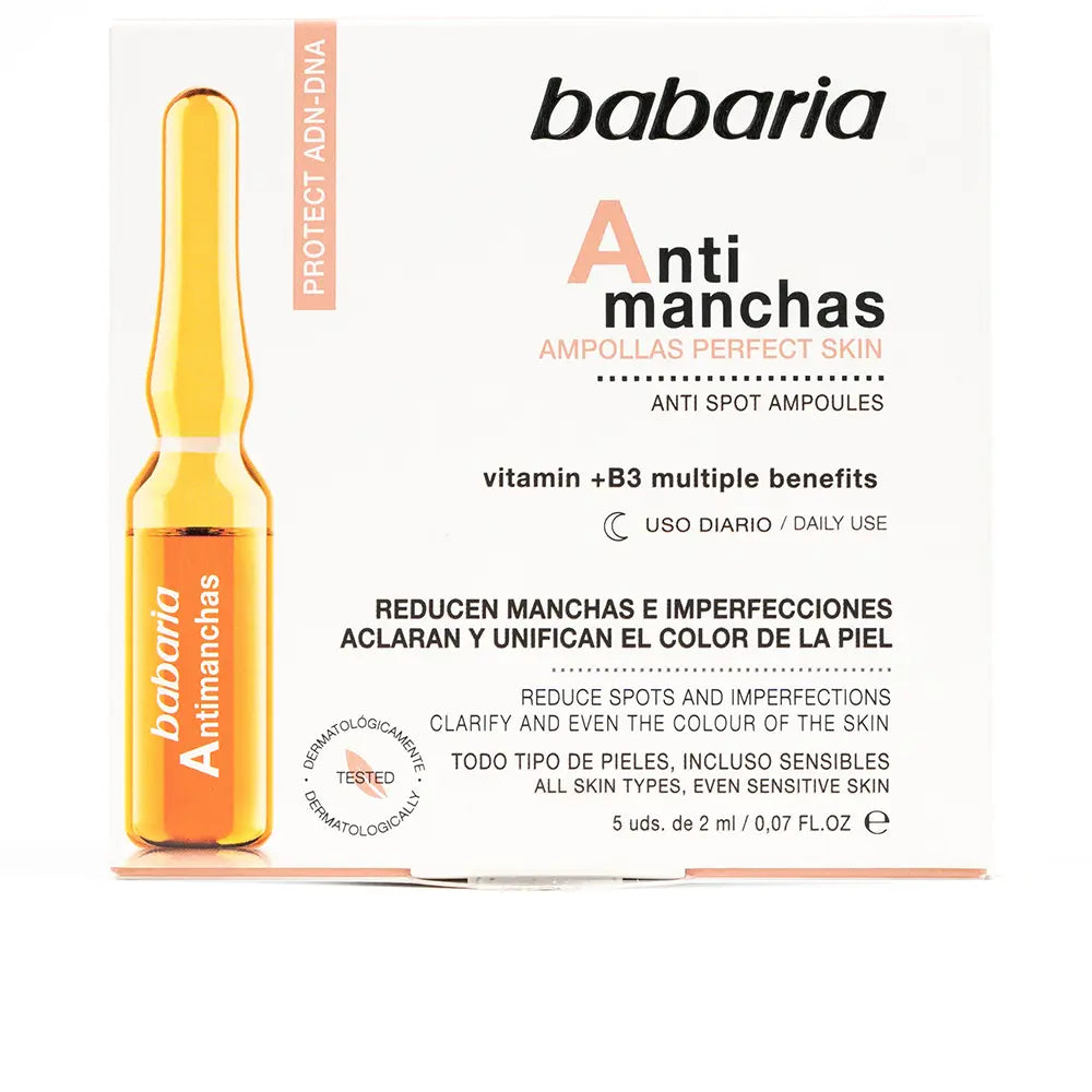 BABARIA-ANTIMANCHAS ampollas perfect skin 5 x 2 ml-DrShampoo - Perfumaria e Cosmética