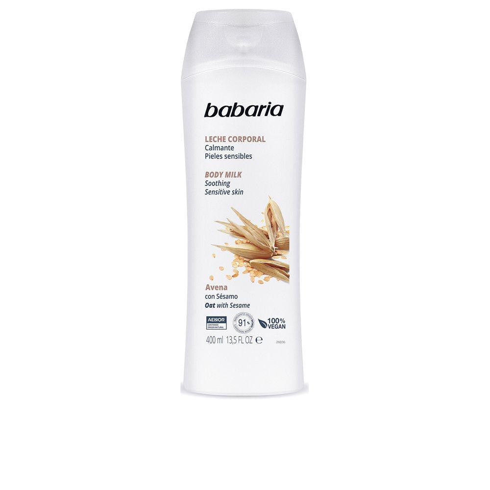 BABARIA-AVENA body milk soothing sensitive skin 400 ml-DrShampoo - Perfumaria e Cosmética