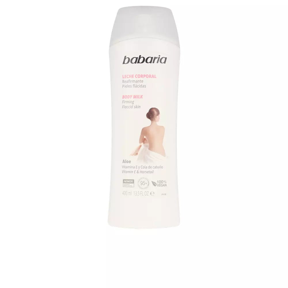 BABARIA-Leite corporal REFIRMANTE ALOE VERA 400 ml-DrShampoo - Perfumaria e Cosmética