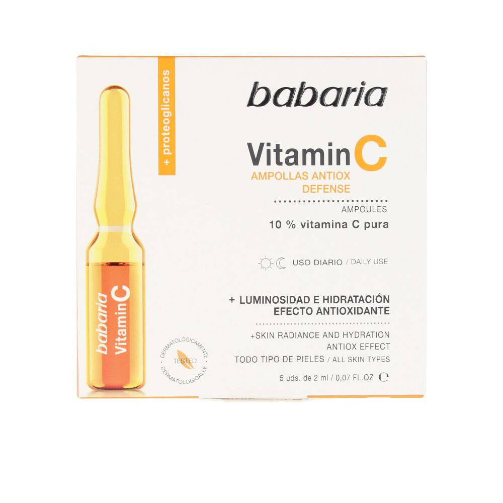 BABARIA-VITAMIN C antiox defense ampolas 5 x 2 ml-DrShampoo - Perfumaria e Cosmética