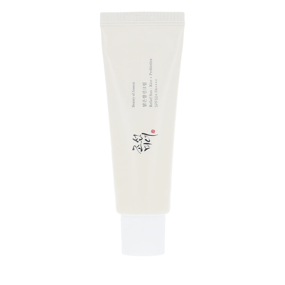 BEAUTY OF JOSEON-Protetor solar RELIEF SUN arroz e probióticos FPS 50+ 50 ml-DrShampoo - Perfumaria e Cosmética