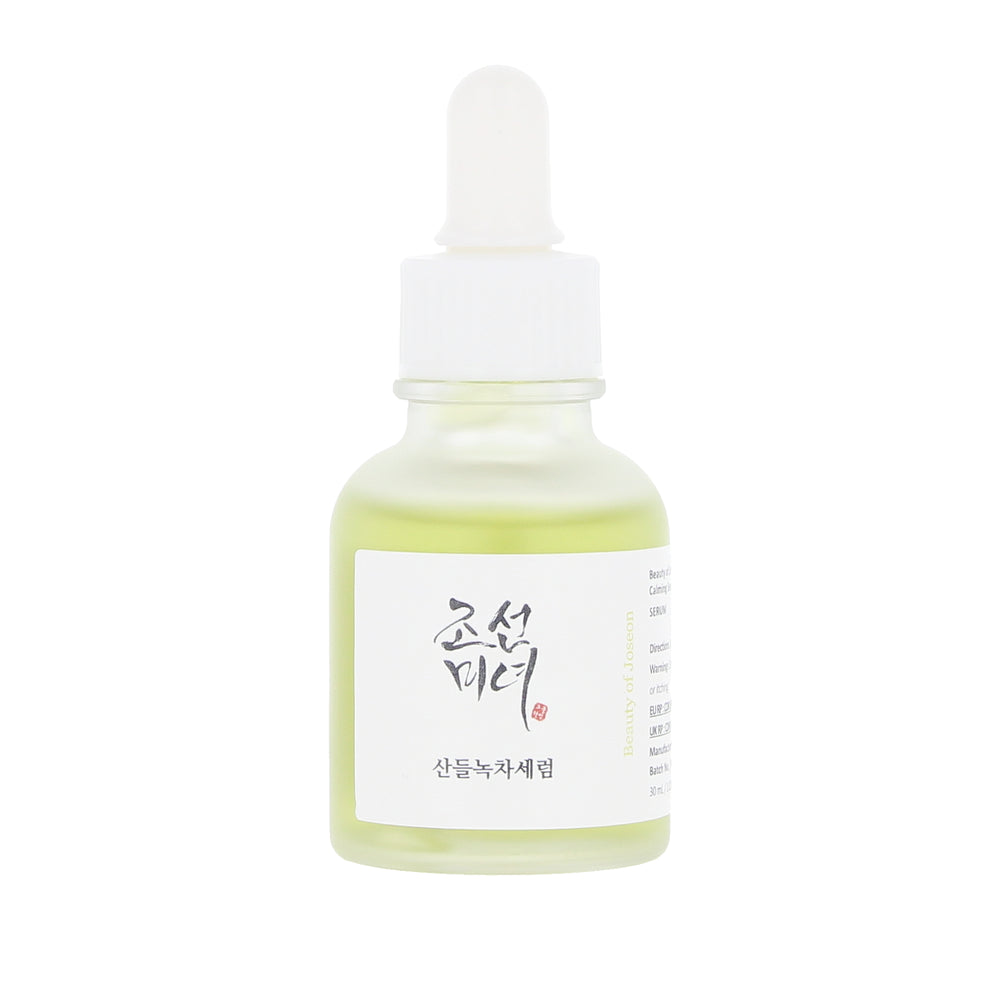 BEAUTY OF JOSEON-SÉRUM CALMANTE chá verde + pantenol acalma e fortalece a hidratação 30 ml-DrShampoo - Perfumaria e Cosmética