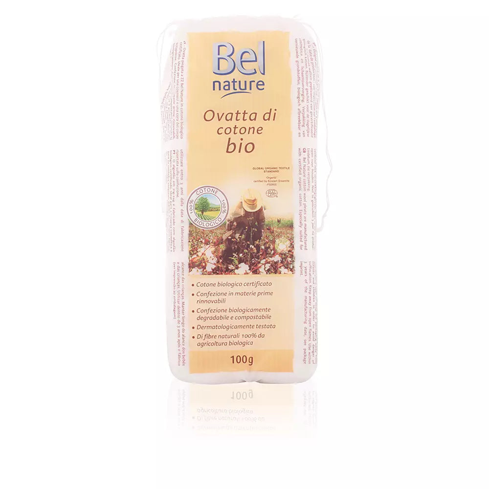 BEL-NATURE ECOCERT algodão orgânico 100 gr-DrShampoo - Perfumaria e Cosmética