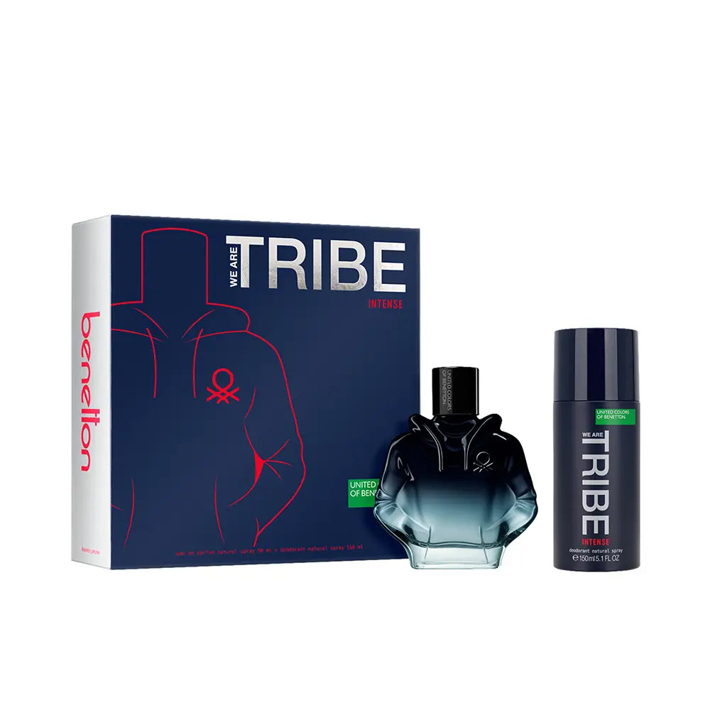 BENETTON-WE ARE TRIBE INTENSE MEN CAIXA 2 pcs.-DrShampoo - Perfumaria e Cosmética
