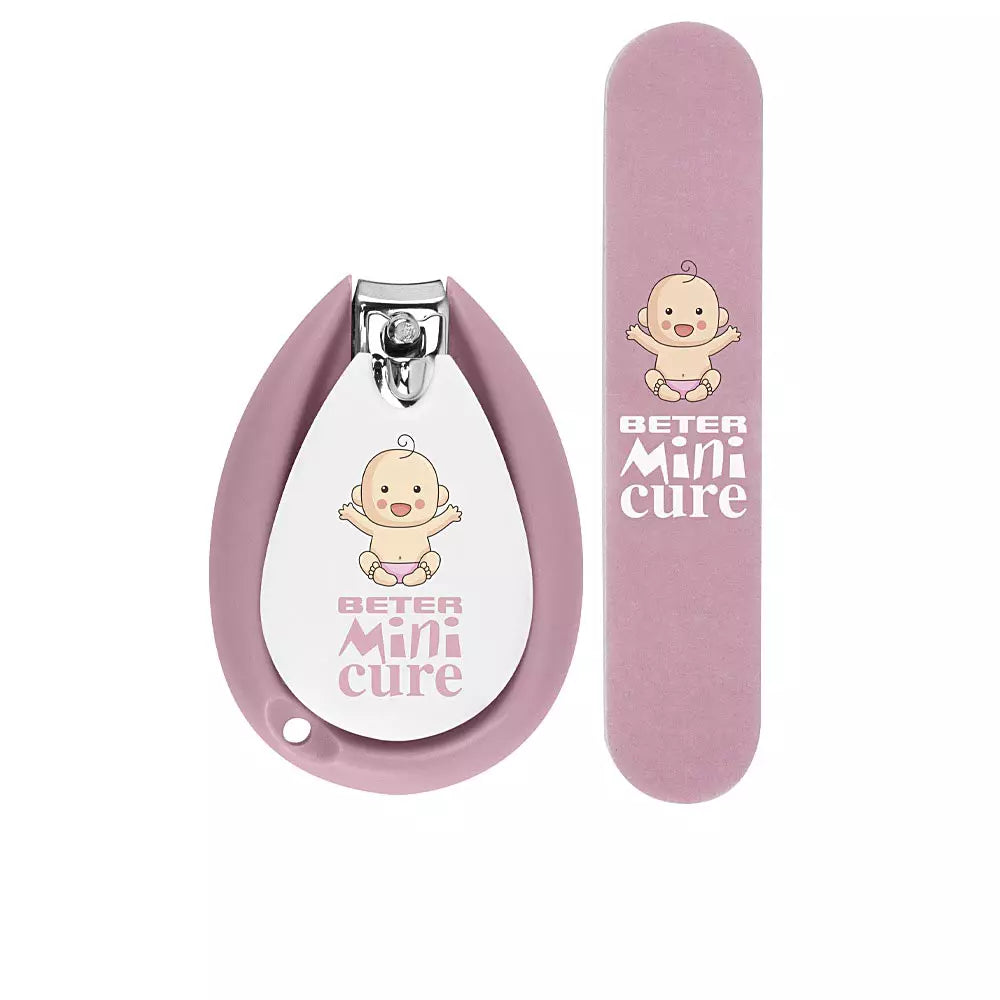 BETER-CONJUNTO DE UNHAS MINI CURE PINK BABY 2 unidades-DrShampoo - Perfumaria e Cosmética