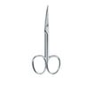 Manicure TESOURAS peles cromadas curvas 1 unid.