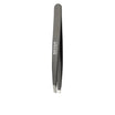 Tweezers with oblique enamelled stainless steel tip 9.7 cm