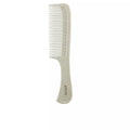 beige natural fiber scarpiator comb