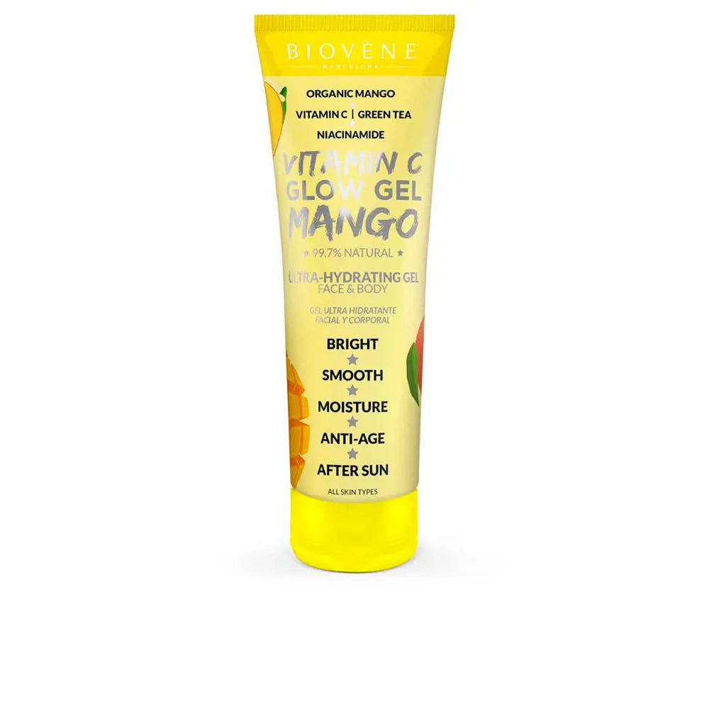 BIOVENÈ-VITAMIN C GLOW GEL MANGO gel ultra-hidratante rosto e corpo 200 ml-DrShampoo - Perfumaria e Cosmética