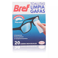 Toalhetes de limpeza de óculos BREF 20 unidades