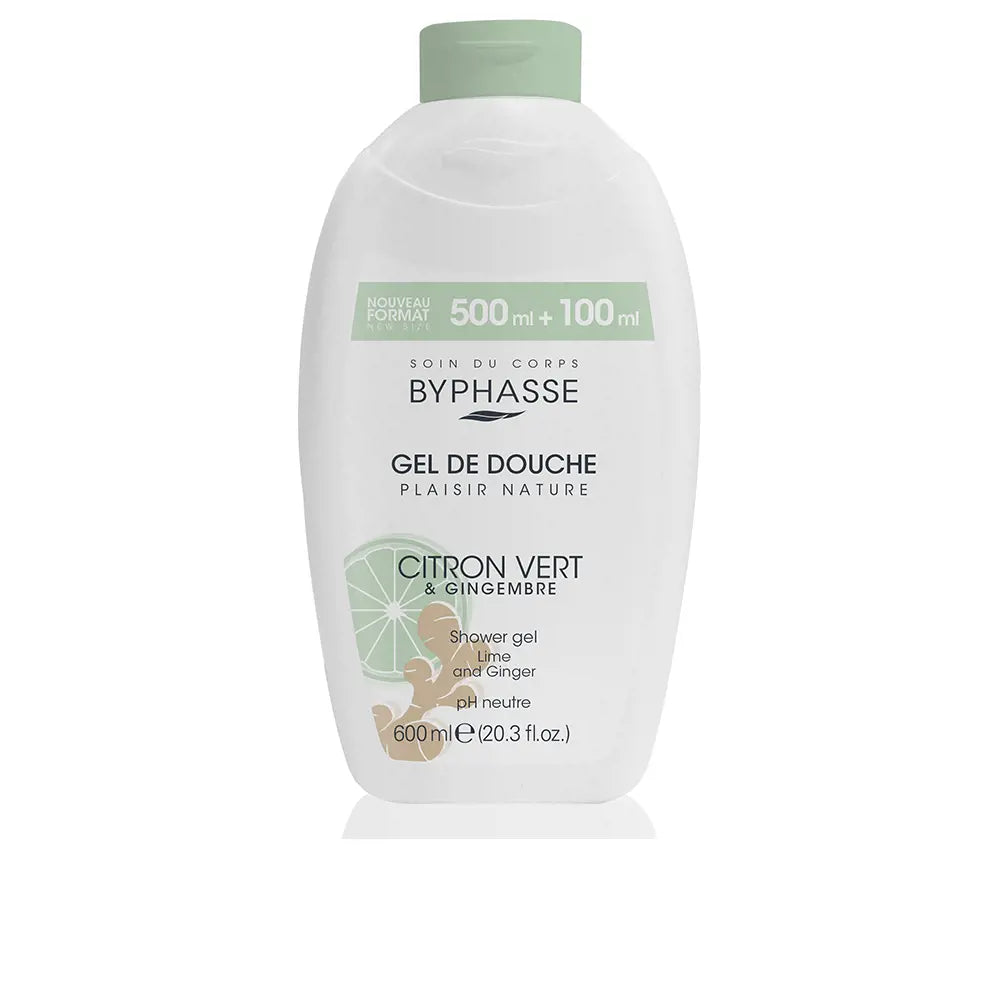BYPHASSE-Gel de banho CITRON VERT & GINGER-DrShampoo - Perfumaria e Cosmética